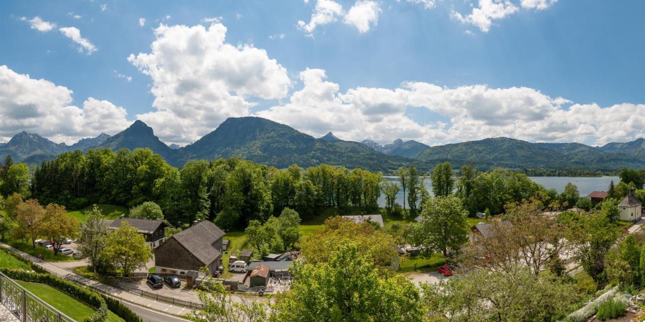 Отель Haus Alpenblick Sankt Wolfgang im Salzkammergut Экстерьер фото