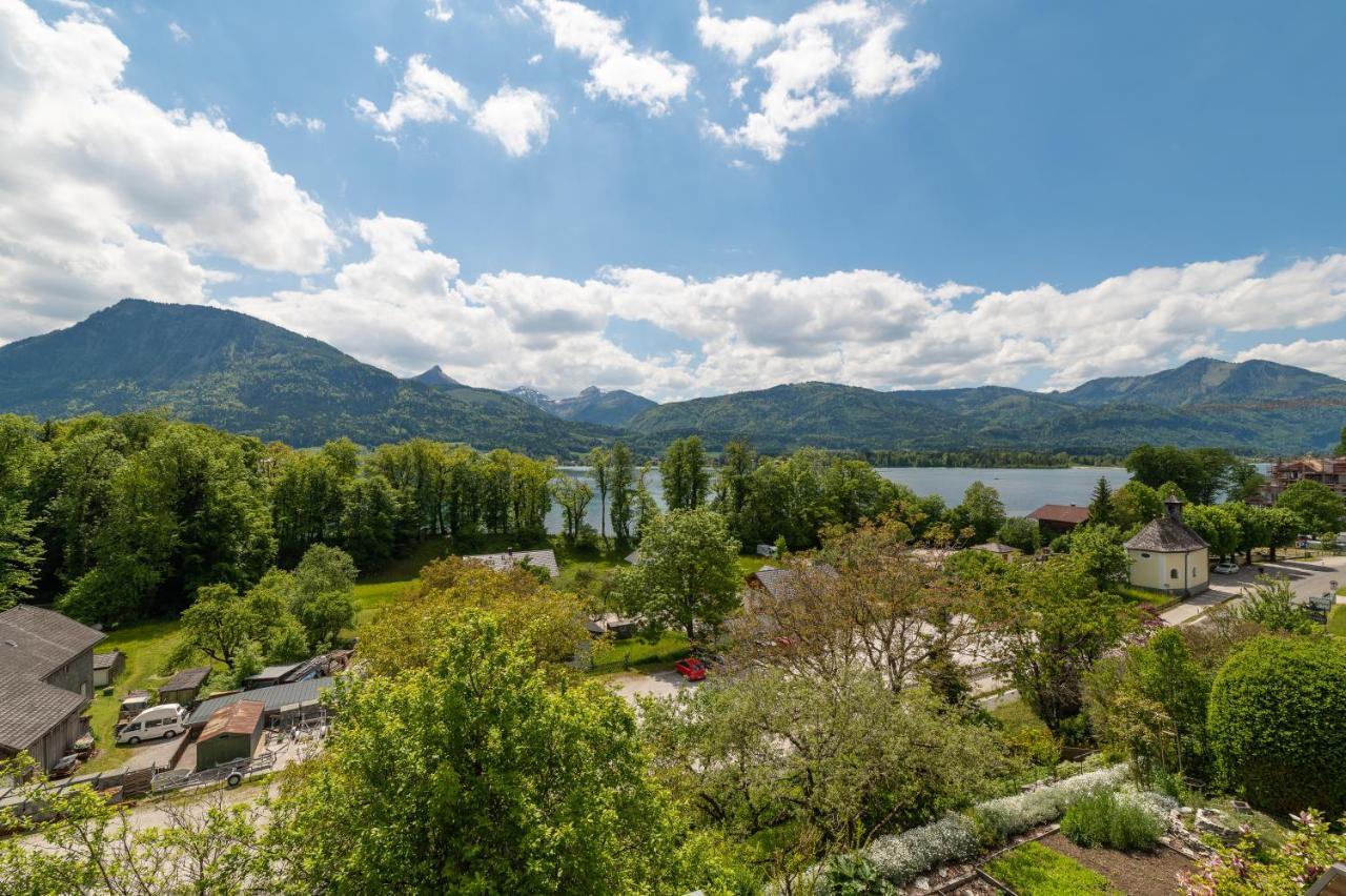 Отель Haus Alpenblick Sankt Wolfgang im Salzkammergut Экстерьер фото
