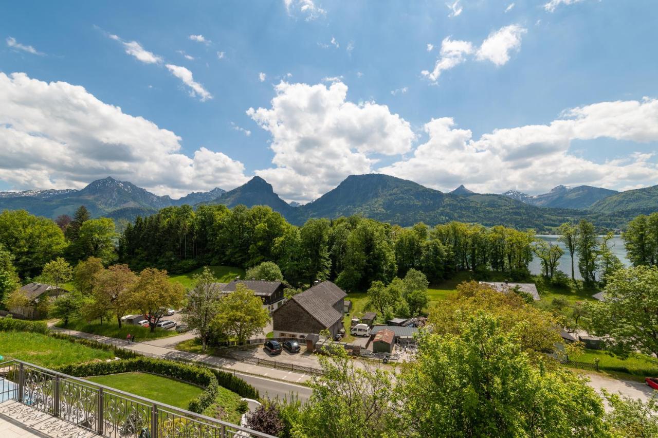 Отель Haus Alpenblick Sankt Wolfgang im Salzkammergut Экстерьер фото